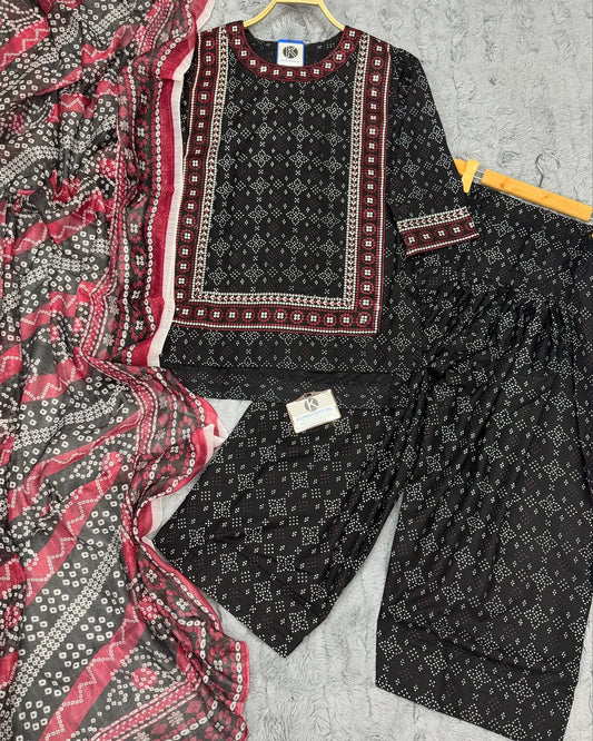 Farshi 3-Piece Suit Trendy & Stylish Design