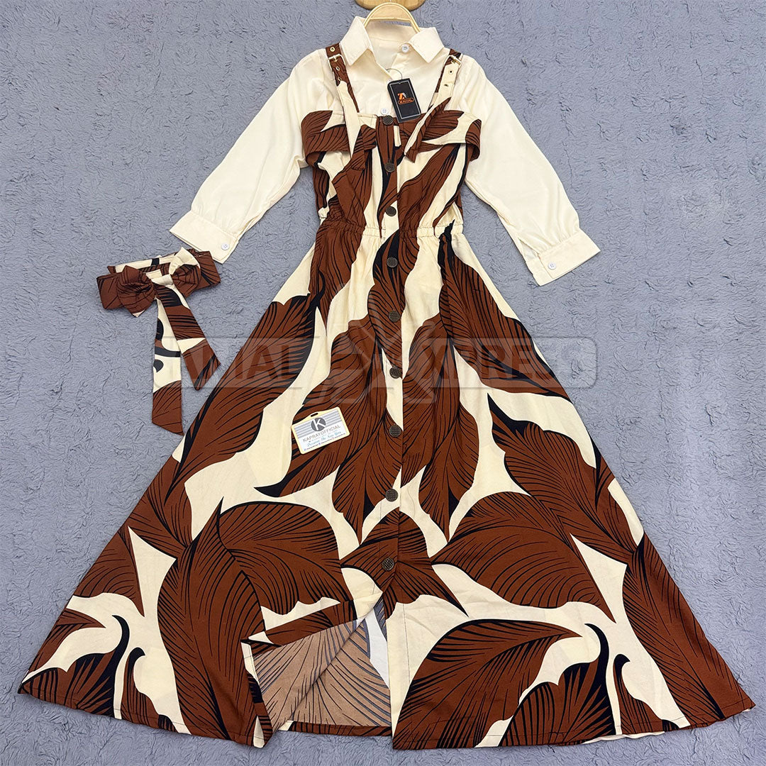 Lush Aura Luxe Print Turkish Maxi