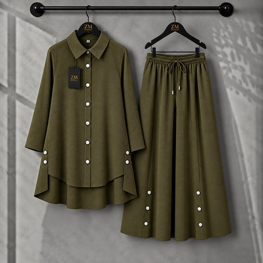 Aylin Turkish High-Low Co-Ord Set | ZM-029