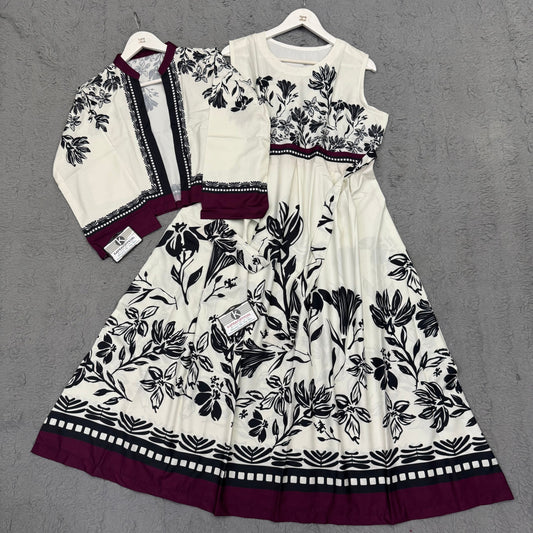 Most Viral Lulu Print Koti Maxi Dress