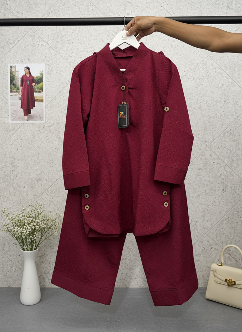 Luxe Embossed Co-ord Set