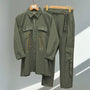 Two-Piece Set with Chain & Pocket