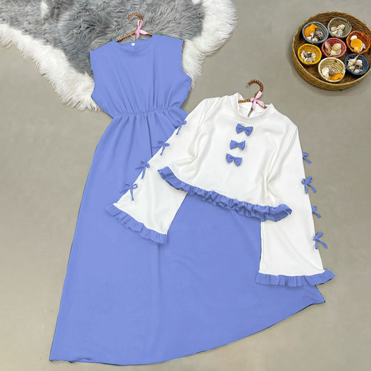 Ribbon Tie Elegant Maxi Dress