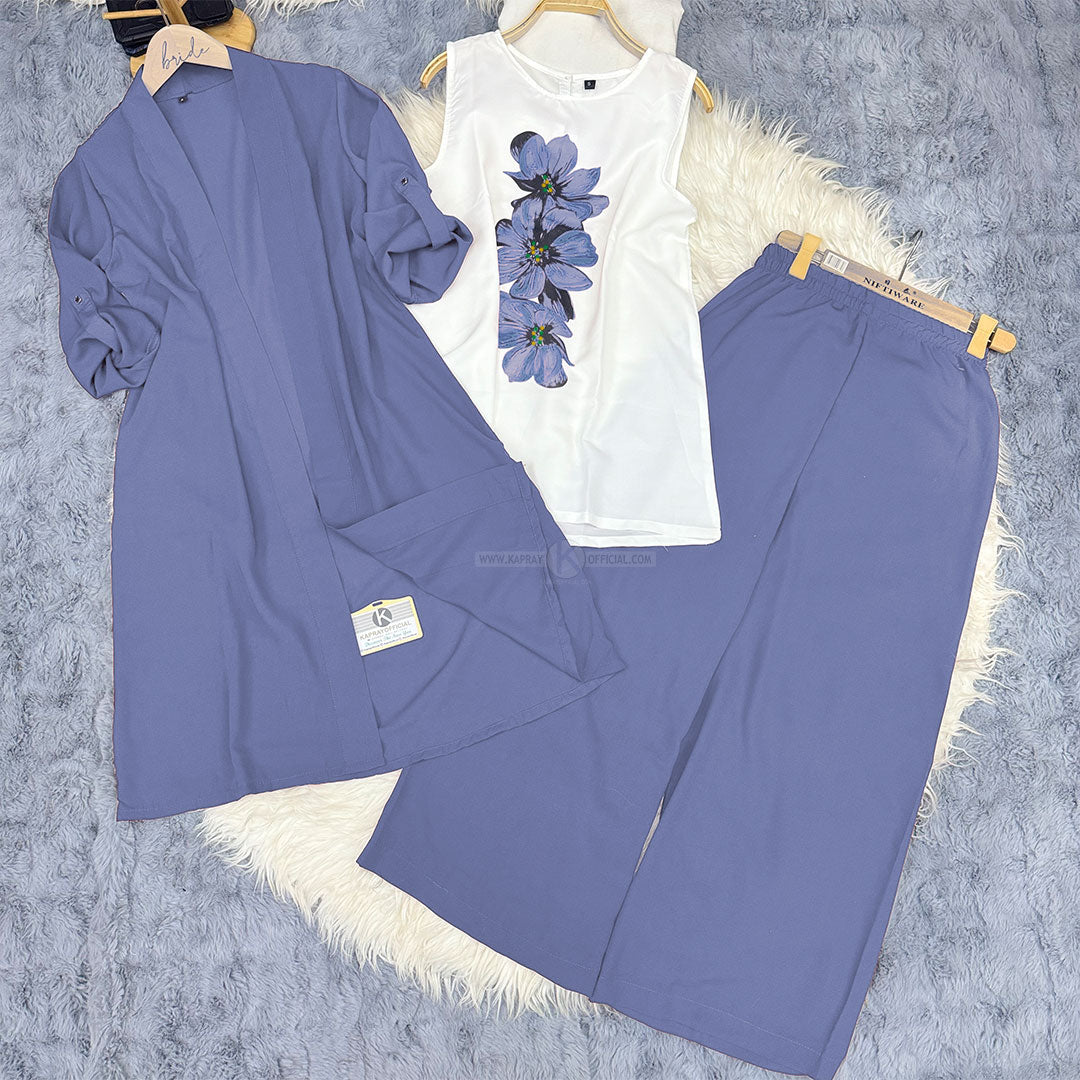 Premium Floral Versatile Three-Piece