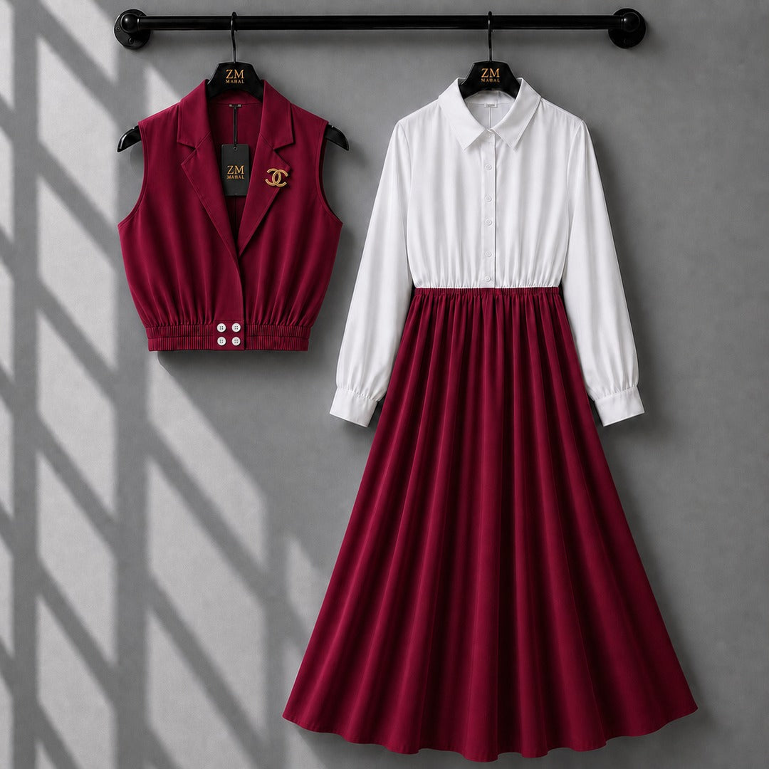 Layered Seraphine Maxi Set - Article 013