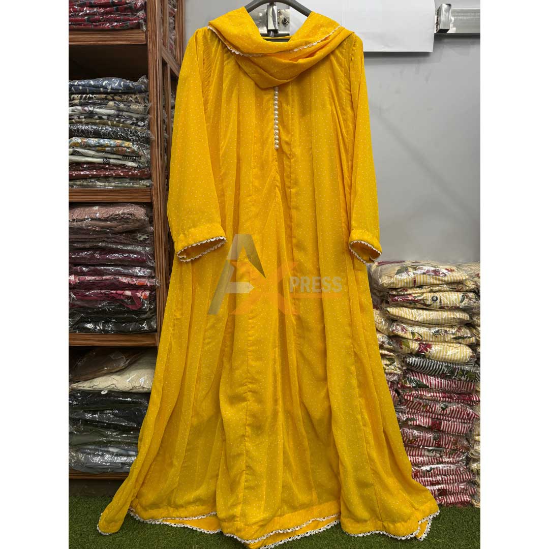 Stylish Bonanza Frock with Duppata - AM-25