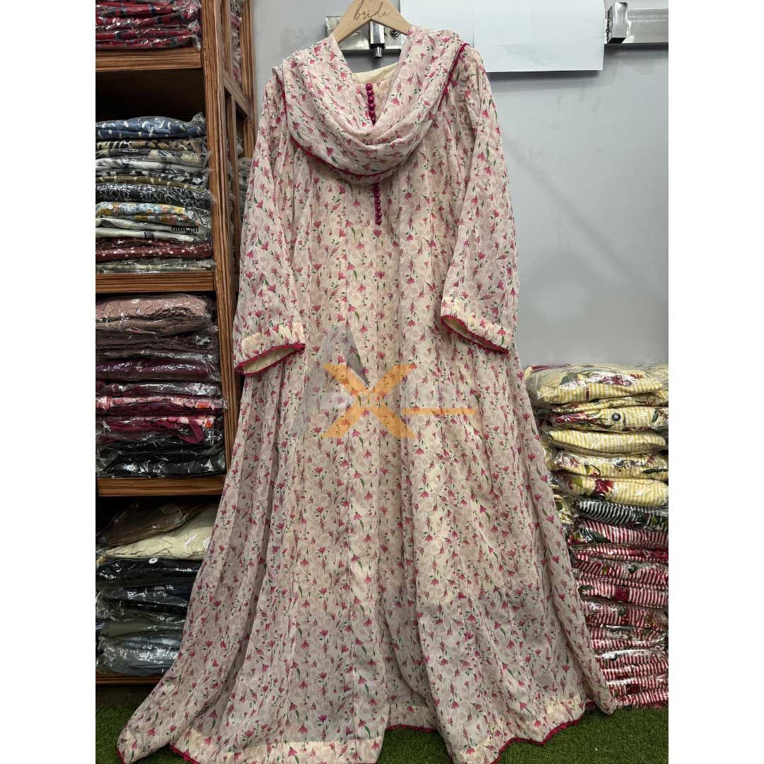 Stylish Bonanza Frock with Duppata - AM-25
