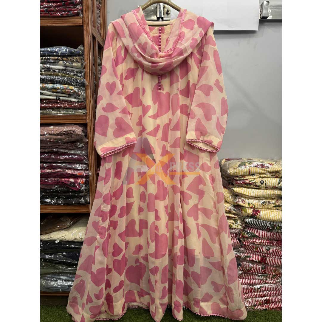 Stylish Bonanza Frock with Duppata - AM-25