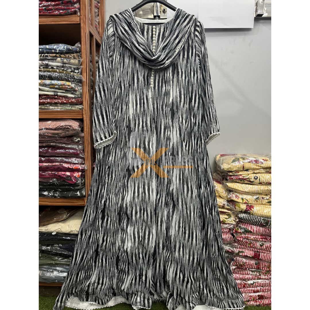 Stylish Bonanza Frock with Duppata - AM-25
