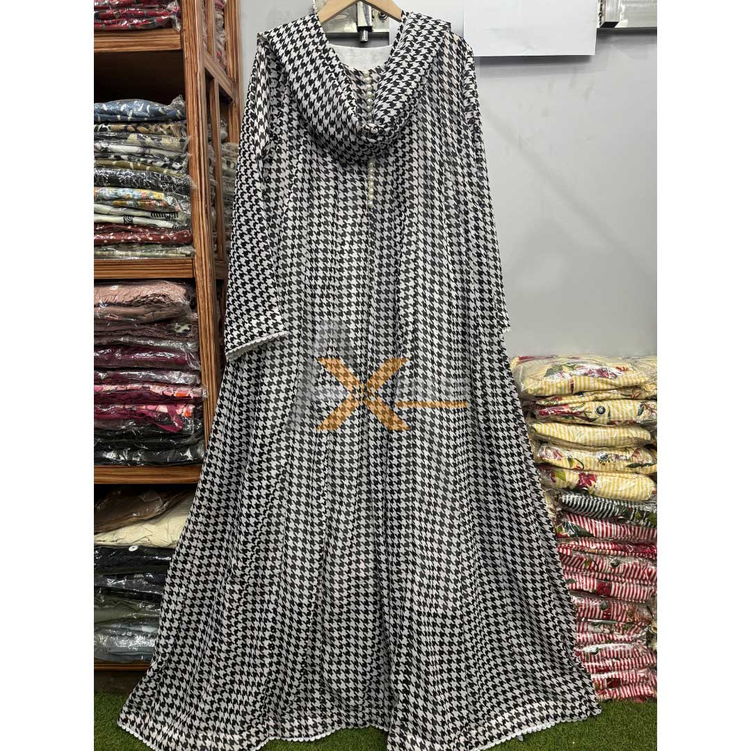 Stylish Bonanza Frock with Duppata - AM-25