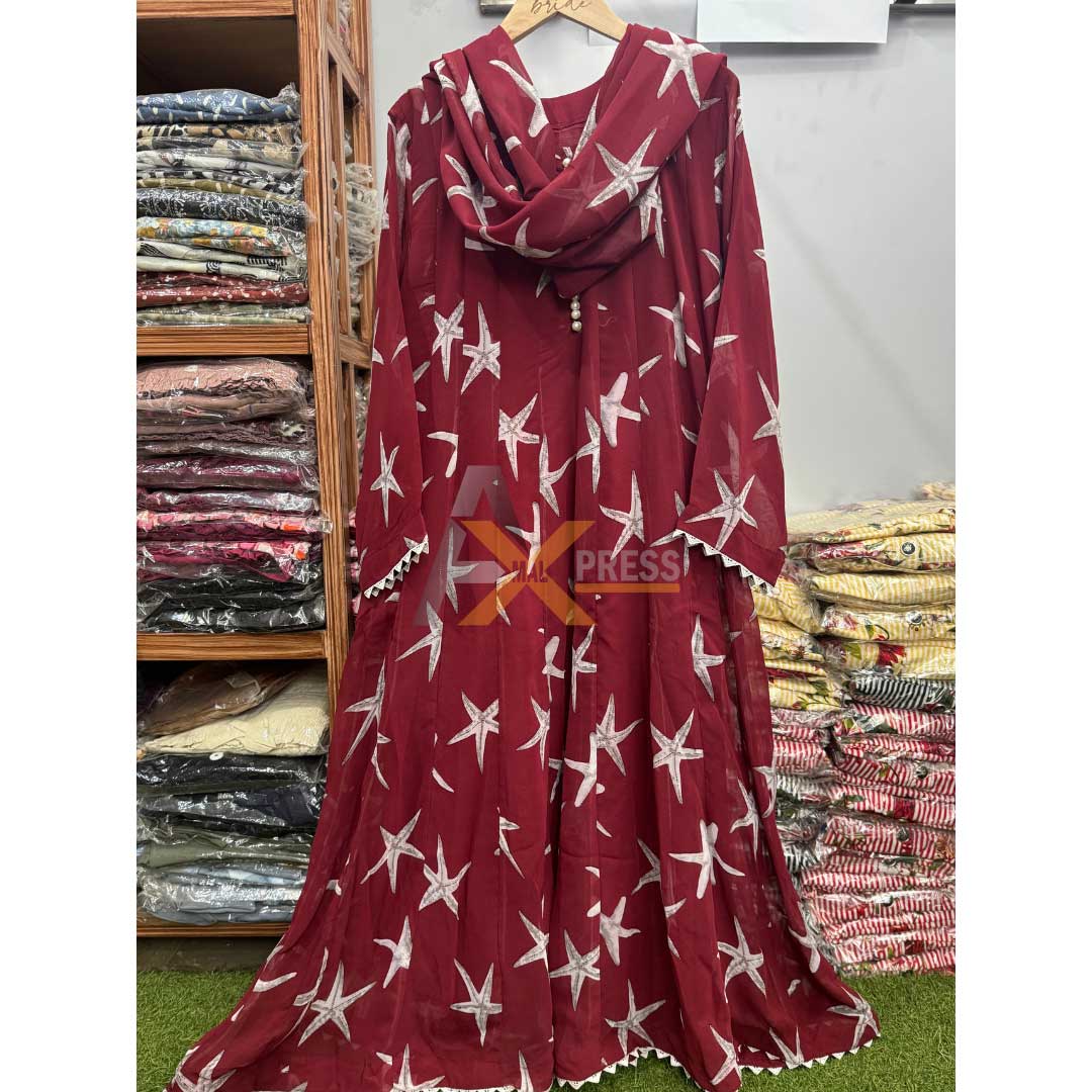 Stylish Bonanza Frock with Duppata - AM-25