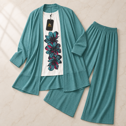 Premium Floral Versatile Three-Piece