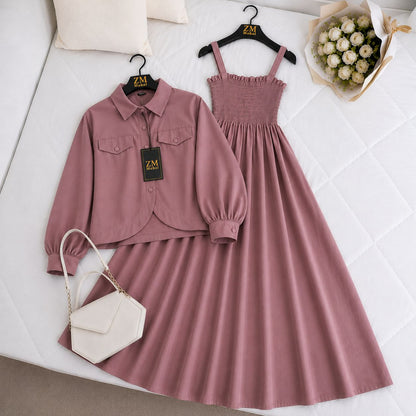 Imported Graceful Two-Piece Set