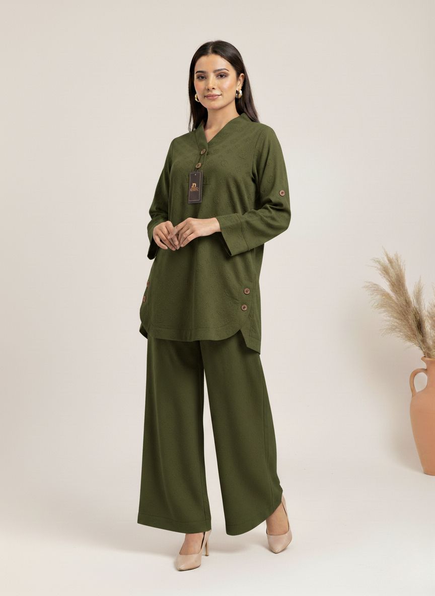 Luxe Embossed Co-ord Set