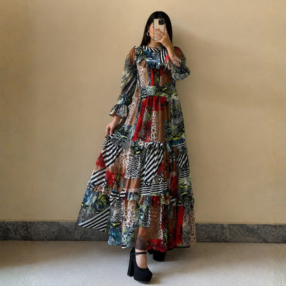 Turkish Imported Georgette Maxi Dress