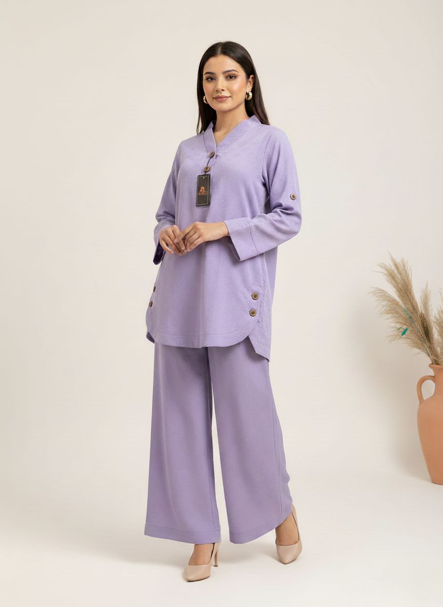 Luxe Embossed Co-ord Set