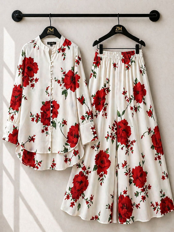 Western Shirt Style 2-Piece Suit