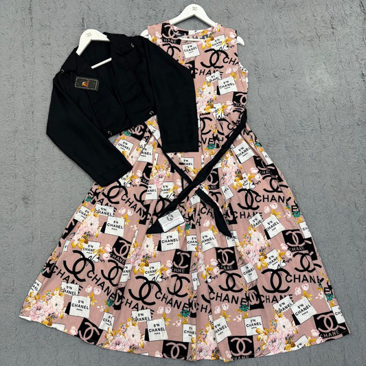 Imported Georgette Cote Maxi Dress