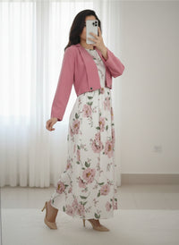 Imported Cote Maxi Dress – 2-Piece Elegant Set