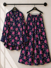 Western Shirt Style 2-Piece Suit