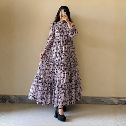 Turkish Imported Georgette Maxi Dress