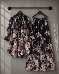 Elara Co-Ord Border Print
