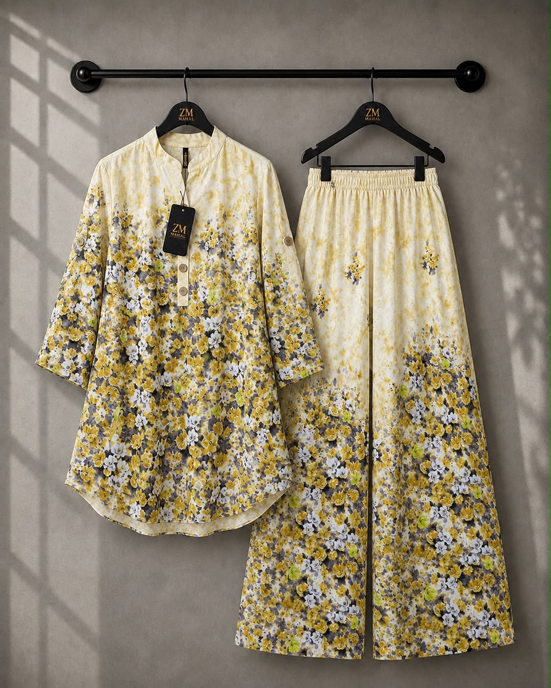 Elara Co-Ord Border Print
