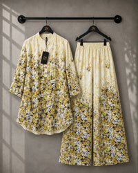 Elara Co-Ord Border Print