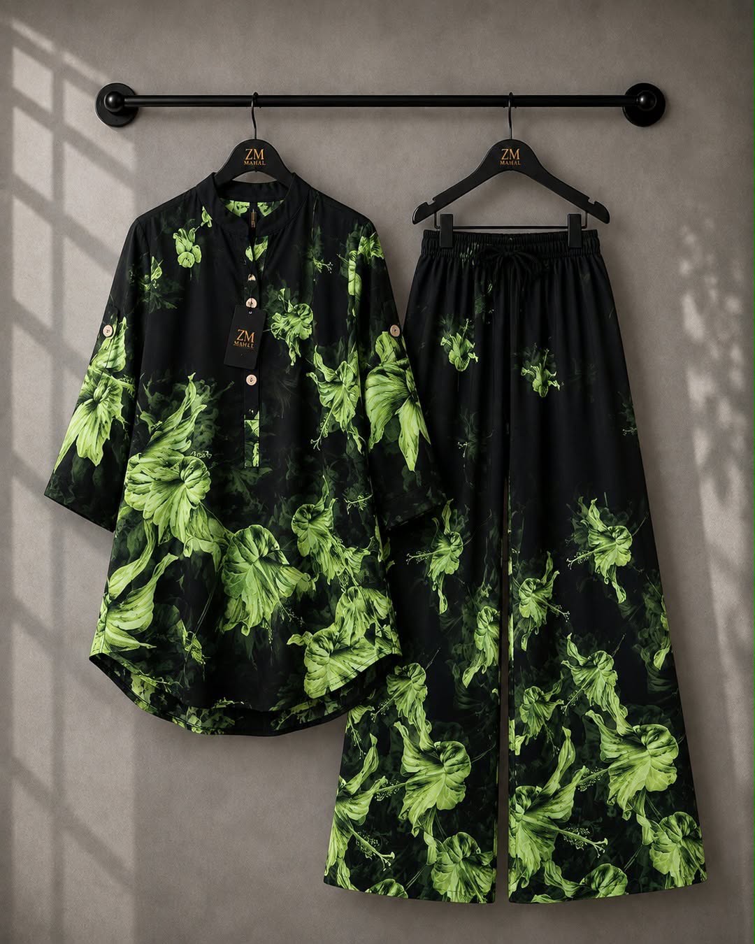 Elara Co-Ord Border Print
