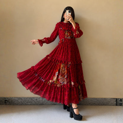 Turkish Imported Georgette Maxi Dress