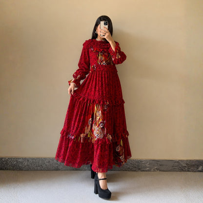 Turkish Imported Georgette Maxi Dress