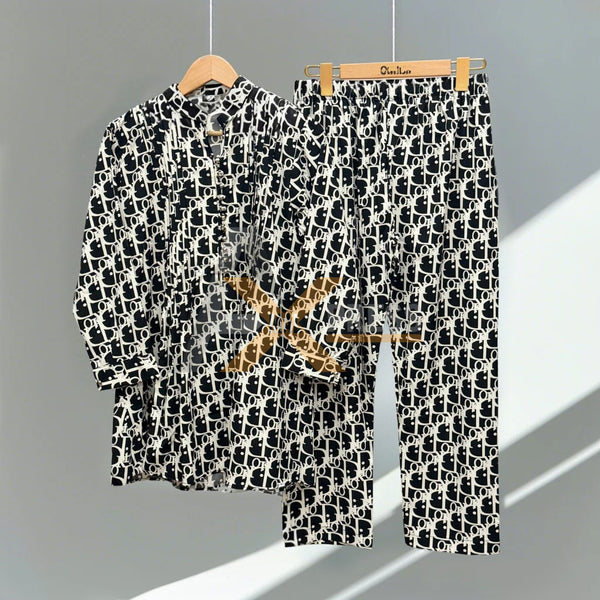 Western Co-Ord Set – Imported Georgette