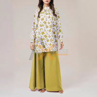 Luxe - Printed Shirt with Palazzo