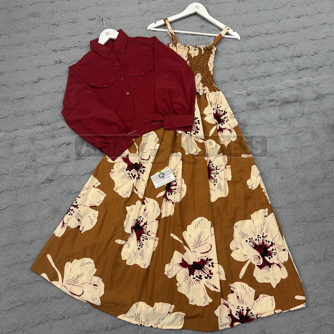 Style Turkish Smokie Dress K-1