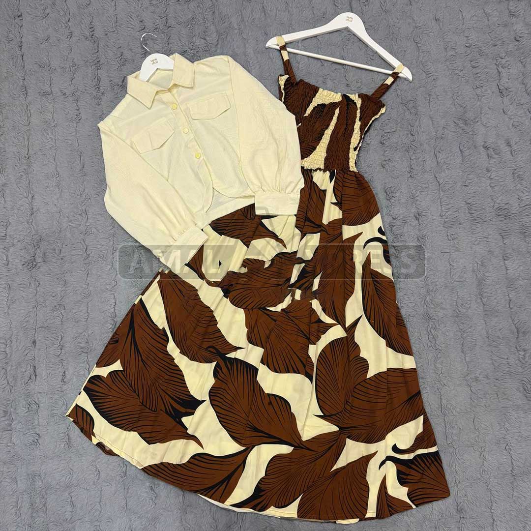 Style Turkish Smokie Dress K-1