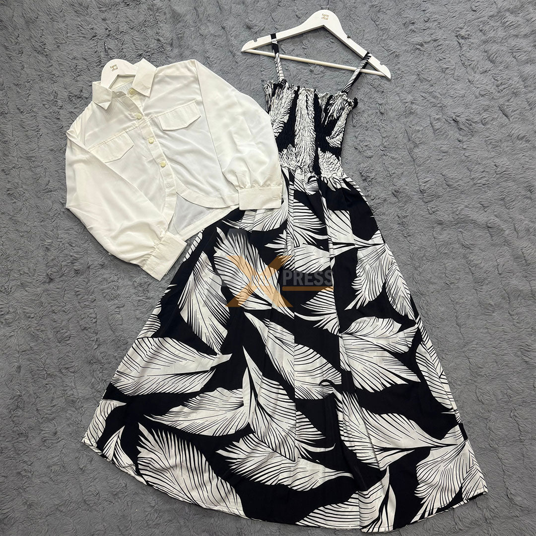 Style Turkish Smokie Dress K-1