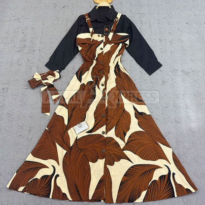 Lush Aura Luxe Print Turkish Maxi