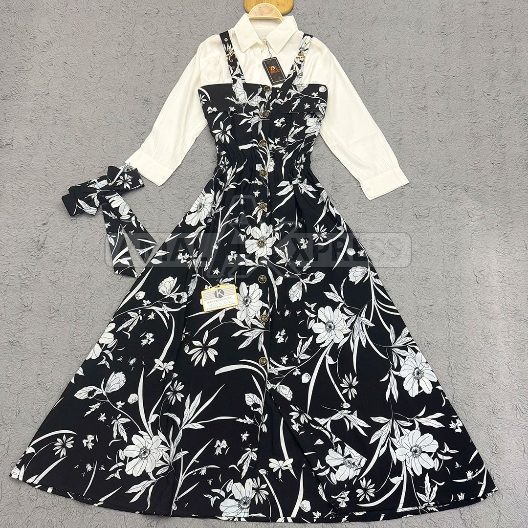 Lush Aura Luxe Print Turkish Maxi