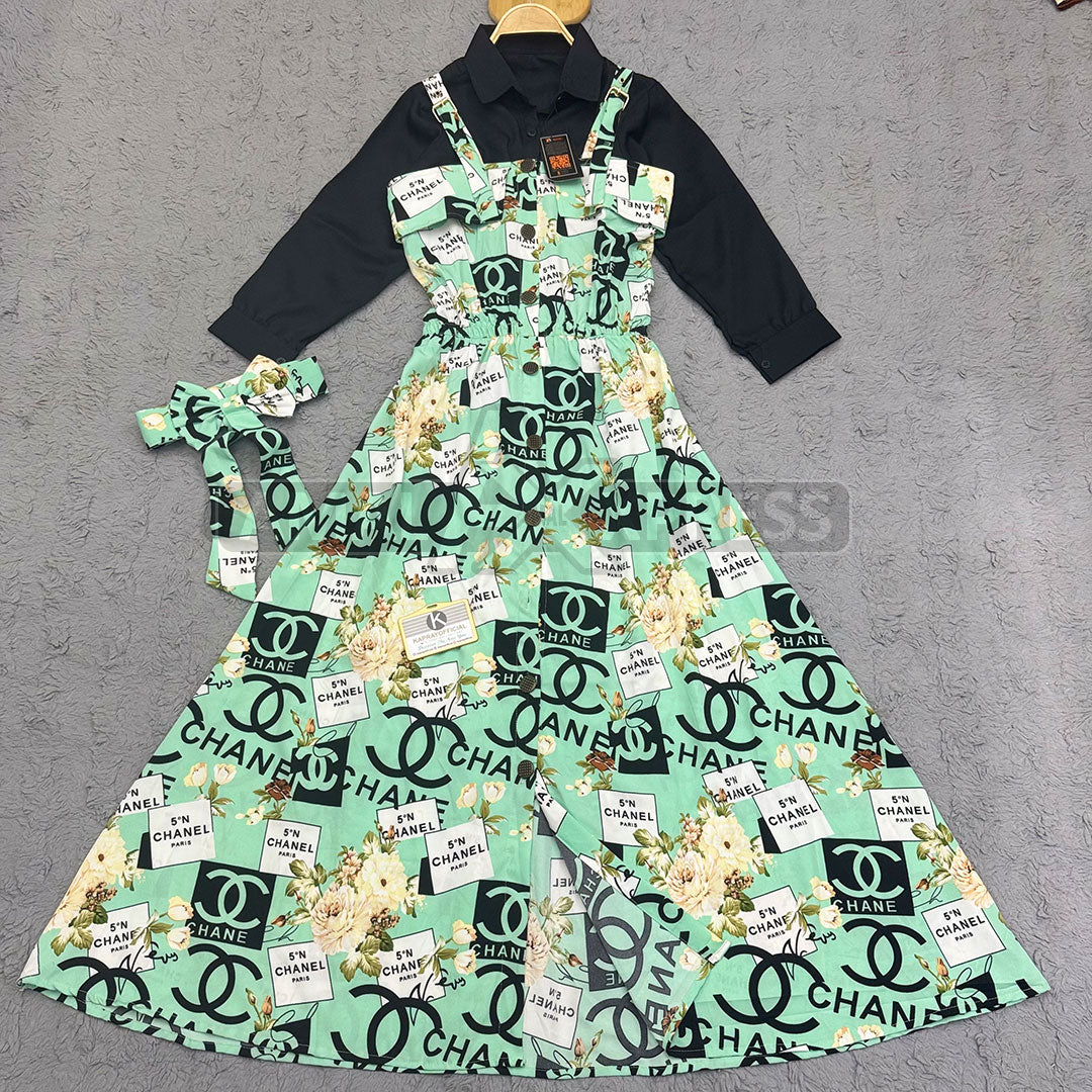 Lush Aura Luxe Print Turkish Maxi