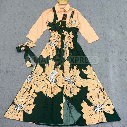 Lush Aura Luxe Print Turkish Maxi