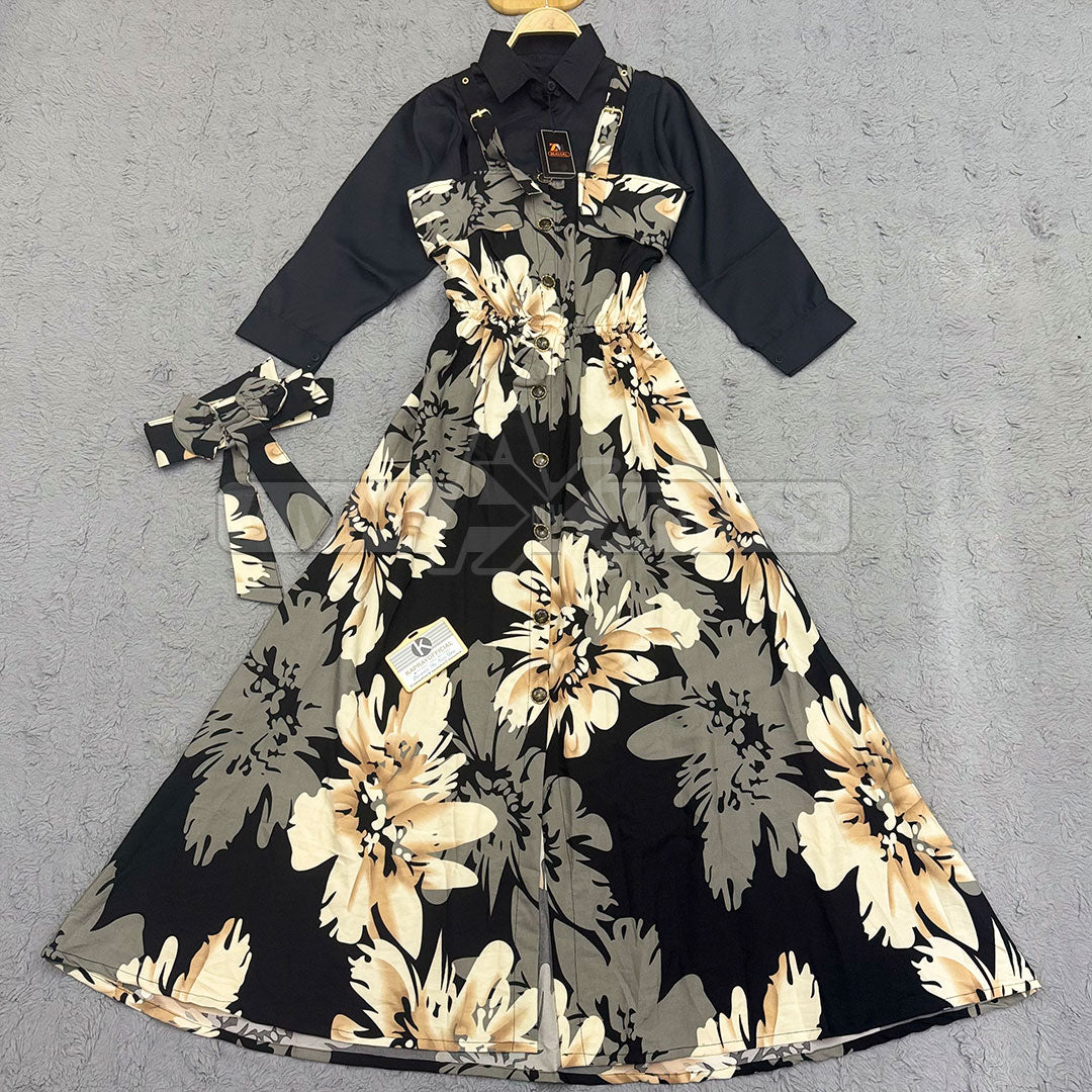 Lush Aura Luxe Print Turkish Maxi