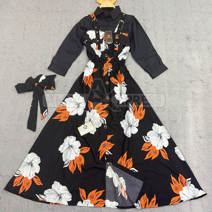 Lush Aura Luxe Print Turkish Maxi