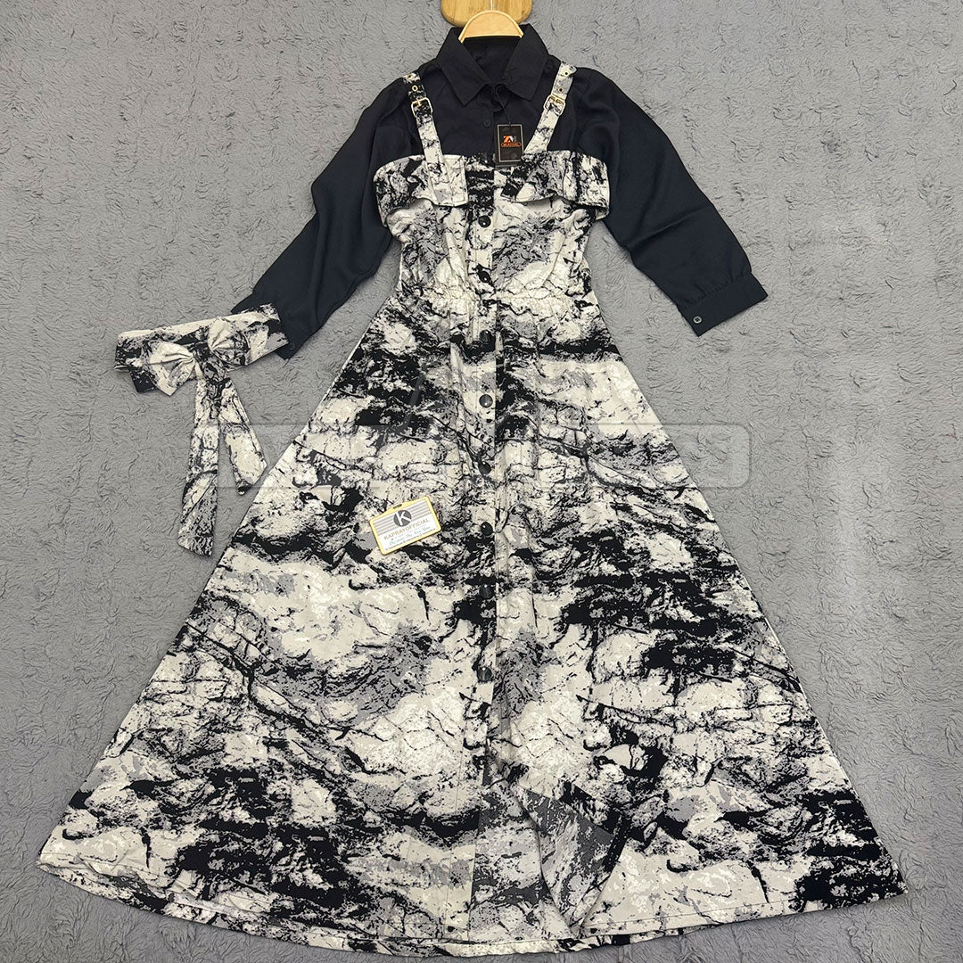 Lush Aura Luxe Print Turkish Maxi