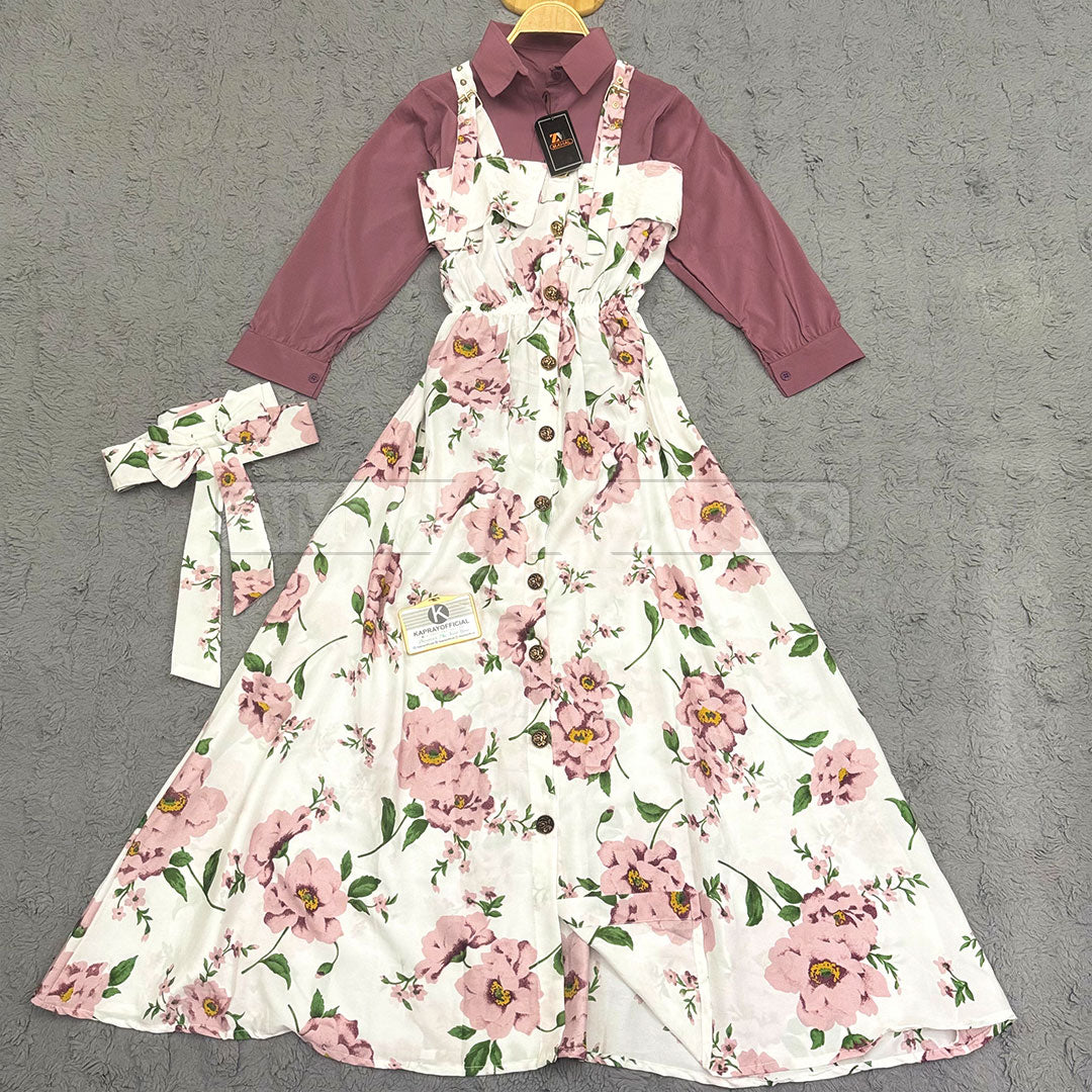 Lush Aura Luxe Print Turkish Maxi