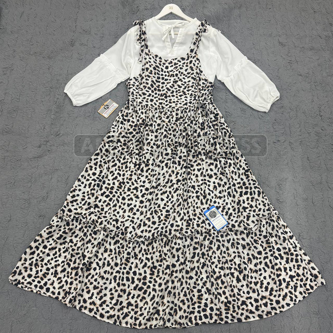 Blossom Grace – Adjustable Floral Dress
