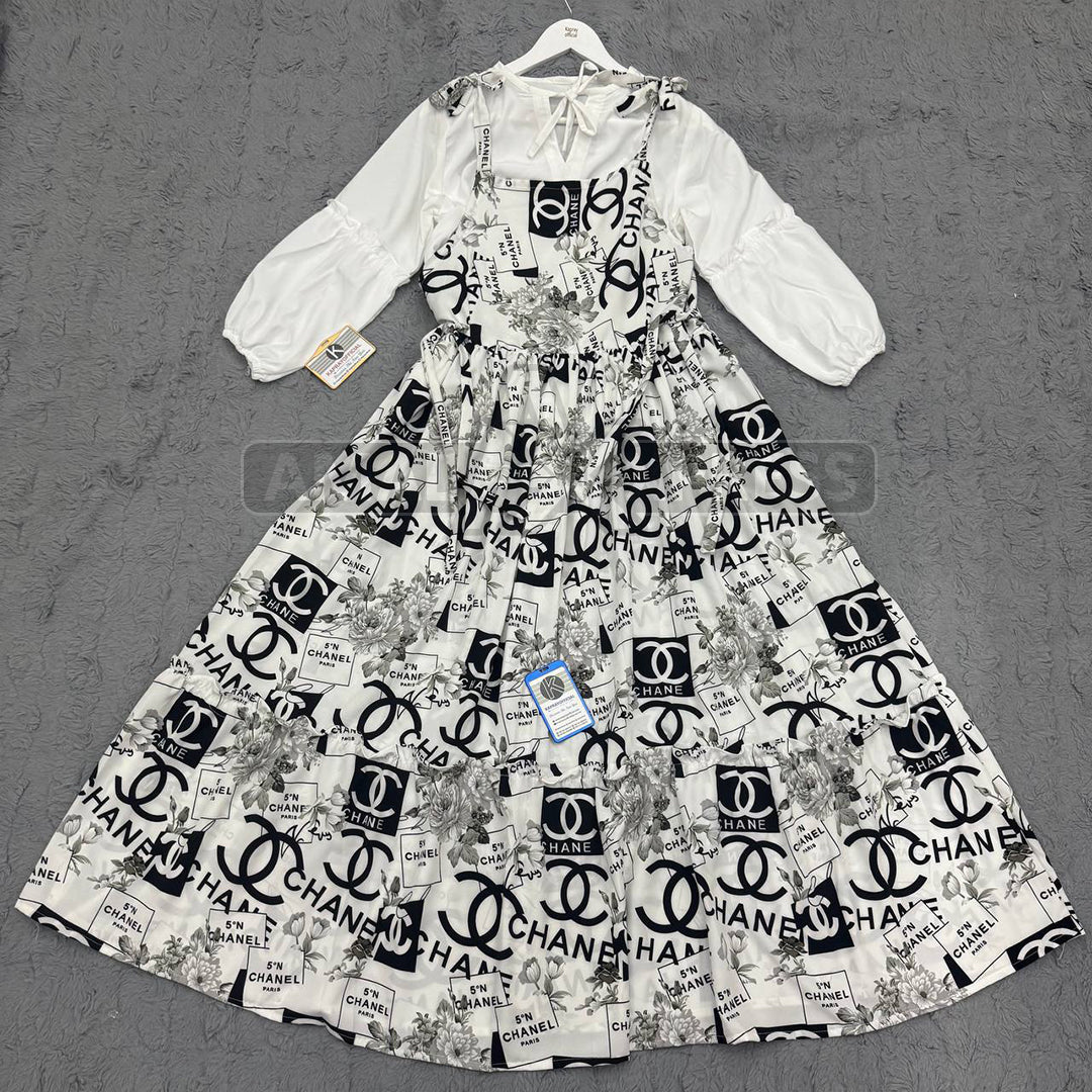 Blossom Grace – Adjustable Floral Dress