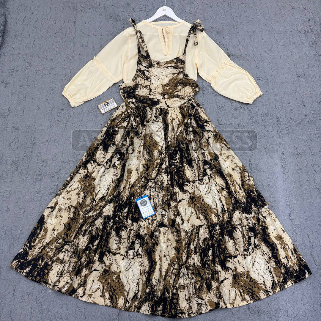 Blossom Grace – Adjustable Floral Dress