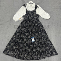 Blossom Grace – Adjustable Floral Dress