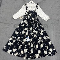 Blossom Grace – Adjustable Floral Dress