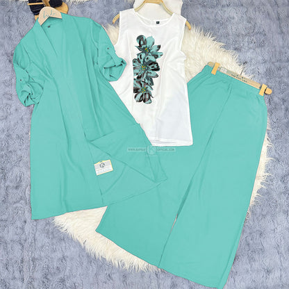 Premium Floral Versatile Three-Piece